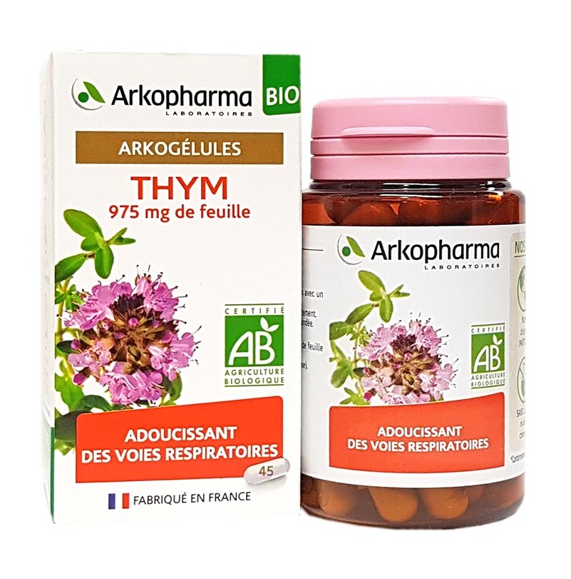 Arkogélules Thym 45 Gélules